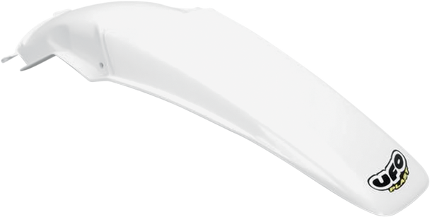 UFO MX Rear Fender - White - Honda HO03600041