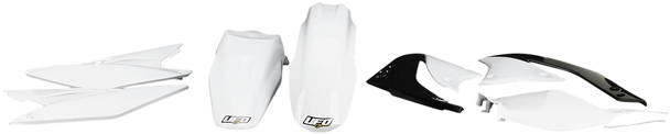 UFO Replacement Body Kit - White/Black - KXF450 KAKIT211-047