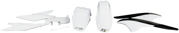 UFO Replacement Body Kit - White/Black - KXF450 KAKIT205-047