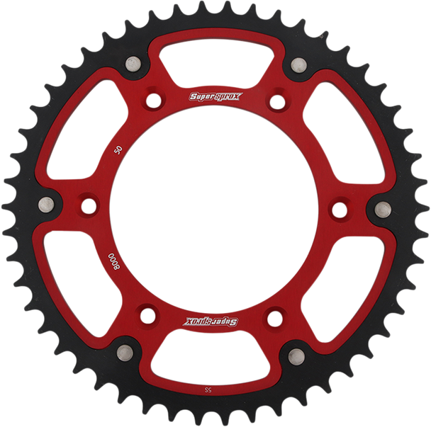 SUPERSPROX Stealth Rear Sprocket - 50-Tooth - Red - Beta RST-8000-50-RED