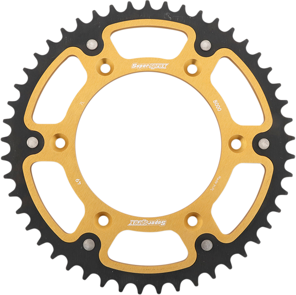 SUPERSPROX Stealth Rear Sprocket - 49-Tooth - Gold - Beta RST-8000-49-GLD
