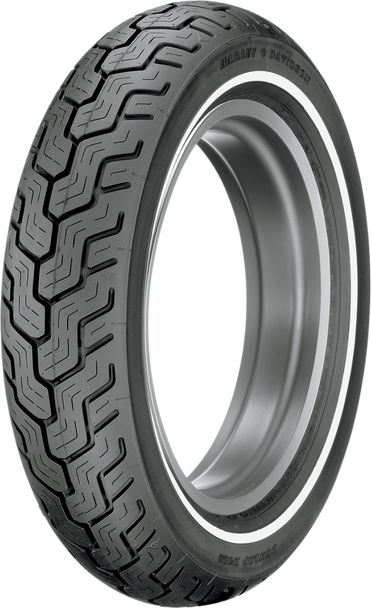 DUNLOP Tire - D402 - MT90-16 - Small Whitewall - Rear 45006847