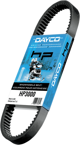 Dayco HP High-Performance Drive Belt for Arctic Cat Jag 340 Deluxe 1998-1999 HP3036