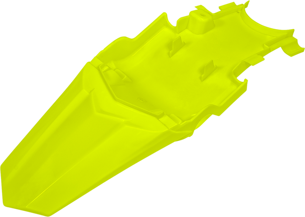 UFO MX Rear Fender - Fluorescent Yellow - CRF110 HO04699-DFLU