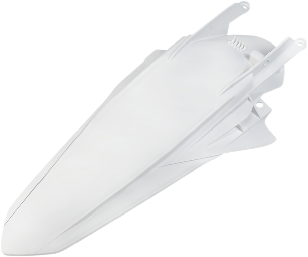 UFO MX Rear Fender -  KTM White - KTM KT04091042