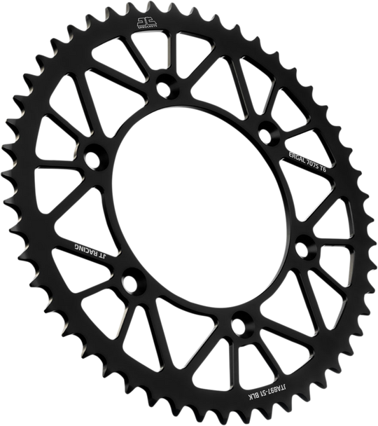 JT SPROCKETS Rear Sprocket - Black - 51-Tooth JTA897.51BLK