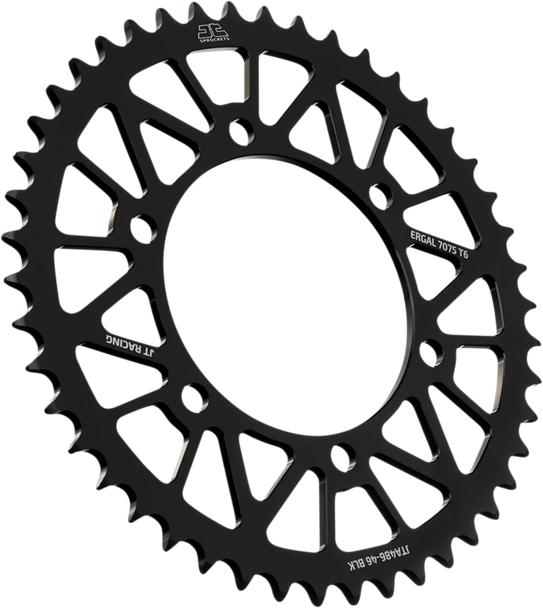 JT SPROCKETS Rear Sprocket - Kawasaki/Yamaha - Black - 46-Tooth JTA486.46BLK