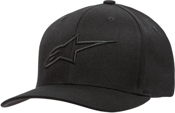 ALPINESTARS Ageless Curve Hat - Black/Black - Large/XL 1017810101010LX