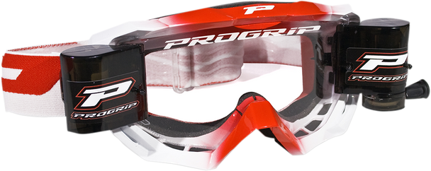 PRO GRIP Venom Roll Off Goggles - Red PZ3200ROROS