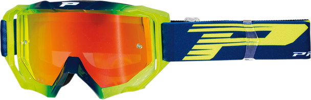 PRO GRIP Venom Goggles - Navy/Yellow Fluo PZ3200BLGFFL