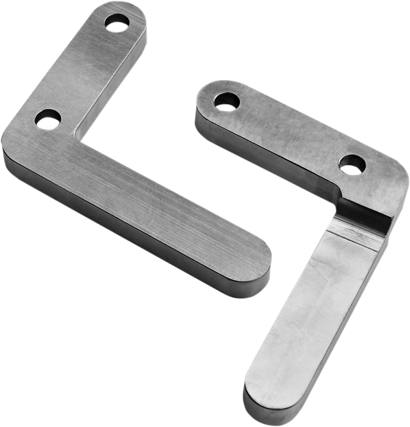 KLOCK WERKS Front Fender Mounting Blocks - Chrome KW05-01-0410R