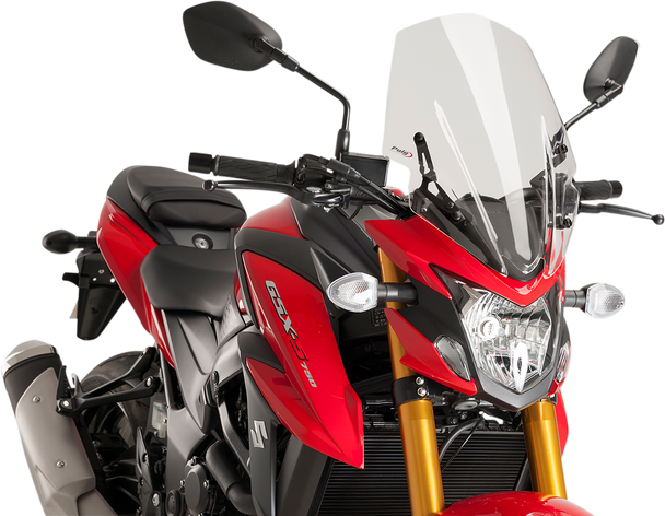 PUIG HI-TECH PARTS Race Windscreen - Clear - Tour - Suzuki 9436W