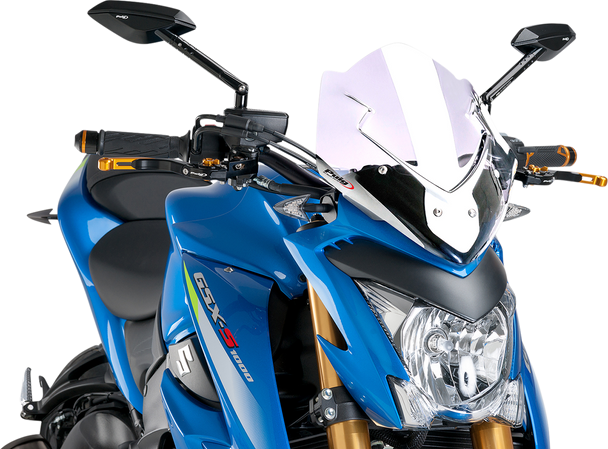 PUIG HI-TECH PARTS New Generation Windscreen - Clear - GSXS1000 7653W