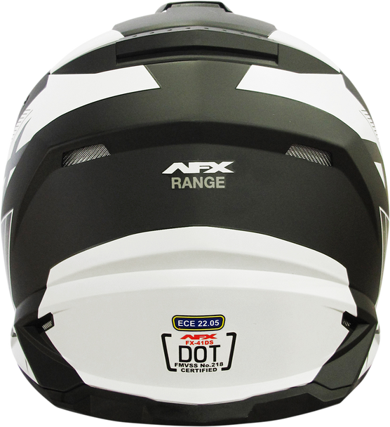 AFX FX-41 Helmet - Range - Matte Black - Small 0140-0061