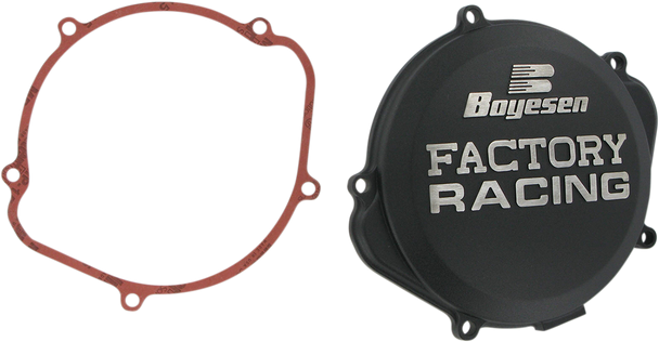 BOYESEN Clutch Cover - Black - CRF250X CC-07XB