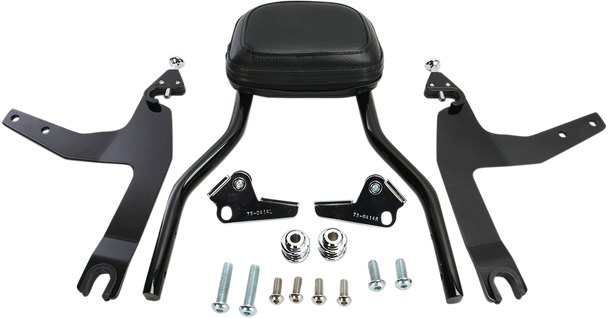 COBRA Backrest Kit - 14" - Black - Softail 602-2002B
