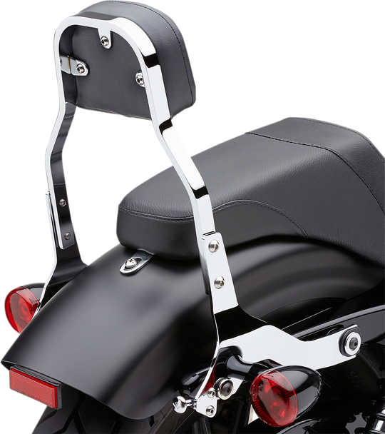 COBRA Backrest Kit - 11" - Chrome - XL 602-2025