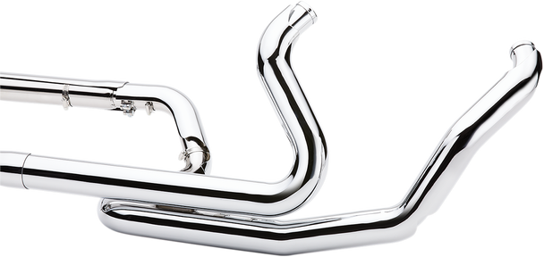 COBRA Powerport Headpipes - Chrome - '10-'16 Bagger 6253