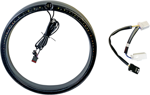 CUSTOM DYNAMICS Sequential Trim Ring - Black PB-7TR-SEQ-2B