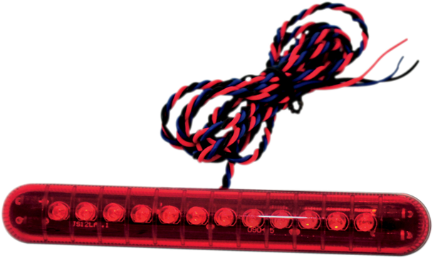 CUSTOM DYNAMICS Dual Intensity LED Light Bar - Non-Sequential with Flashing Brake - Red LB03