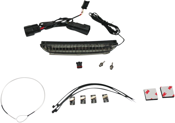 CUSTOM DYNAMICS Luggage Rack Light Bar - Smoke CD-LR-05-S