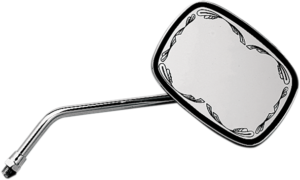 EMGO Die-Cast Mirror - Scrolled - 10 mm 20-21715 EMGO Die-Cast Mirror - Scrolled - 10 mm 20-21715