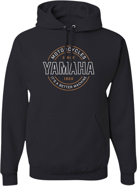 YAMAHA APPAREL Yamaha Better Machine Hoodie - Black - XL NP21S-M1972-XL