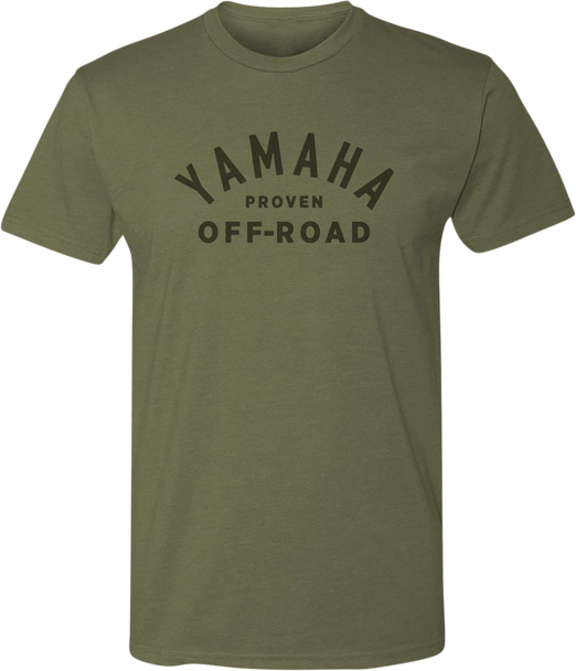 YAMAHA APPAREL Yamaha Proven Off-Road T-Shirt - Olive Green - XL NP21S-M1800-XL