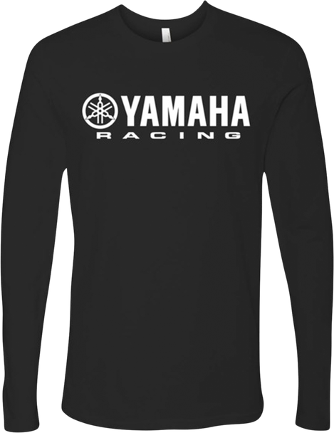 YAMAHA APPAREL Yamaha Racing T-Shirt - Long-Sleeve - Black - Large NP21S-M1785-L