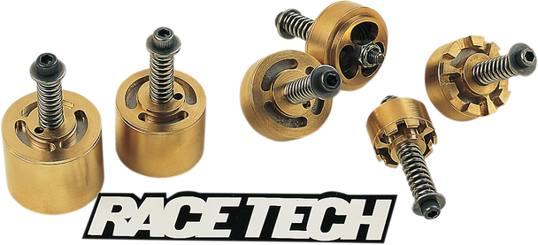 RACE TECH Gold Valve Cartridge Fork Emulators FEGV S4901