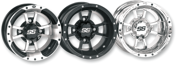 ITP SS Alloy SS112 Sport Wheel - Front - Black - 10x5 - 4/156 - 3+2 1028336536B