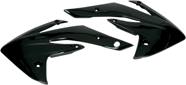 UFO Radiator Shrouds - Black - CRF 150 HO04619-001