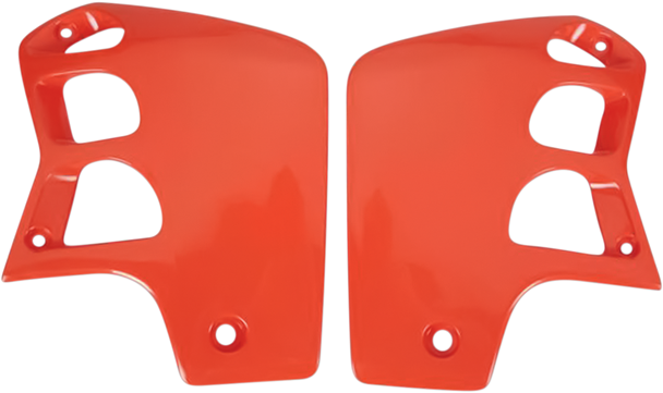 UFO Radiator Covers - '90 CR Orange - CR 500 HO02620121