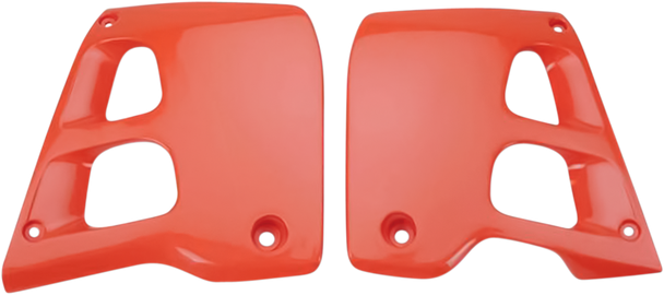 UFO Radiator Covers - '90 CR Orange - CR HO02625121