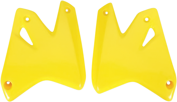 UFO Radiator Shrouds - RM Yellow - DRZ 400 SU03978101