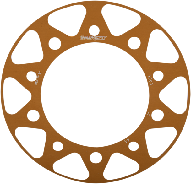 SUPERSPROX Edge Rear Sprocket Insert - Gold RACD130445GLD