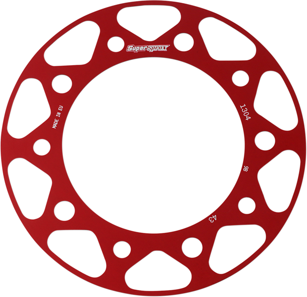 SUPERSPROX Edge Rear Sprocket Insert - Red RACD130443RED