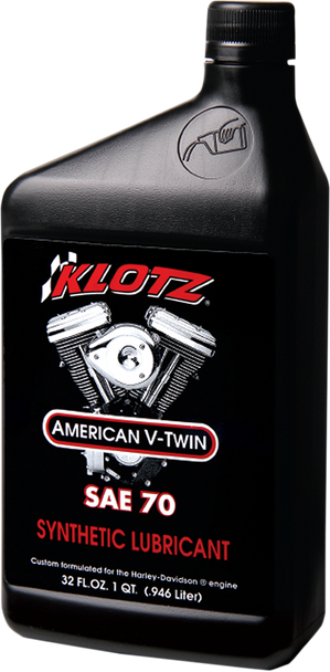 KLOTZ OIL V Twin Synthetic Oil - 70W - 1 U.S. quart KH-70