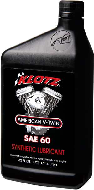 KLOTZ OIL V Twin Synthetic Oil - 60W - 1 U.S. quart KH-60