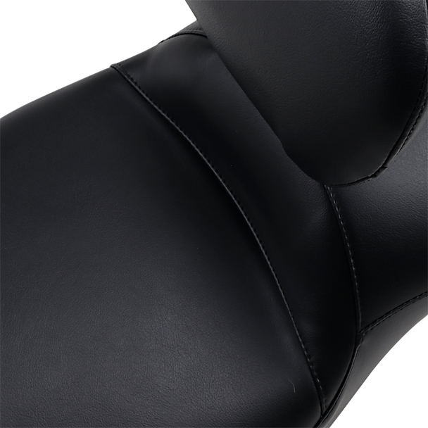 LE PERA Maverick Daddy Long Legs Seat - Tall - Backrest - Smooth - FLH '08+ LK-957DLTBRS