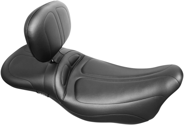 LE PERA Maverick Daddy Long Legs Seat - Tall - Backrest - FLH '08+ LK-957DLTBR