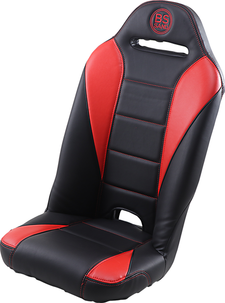 BS SANDS EIEO Seat - Black/Red - With Pocket ROXREDPOC