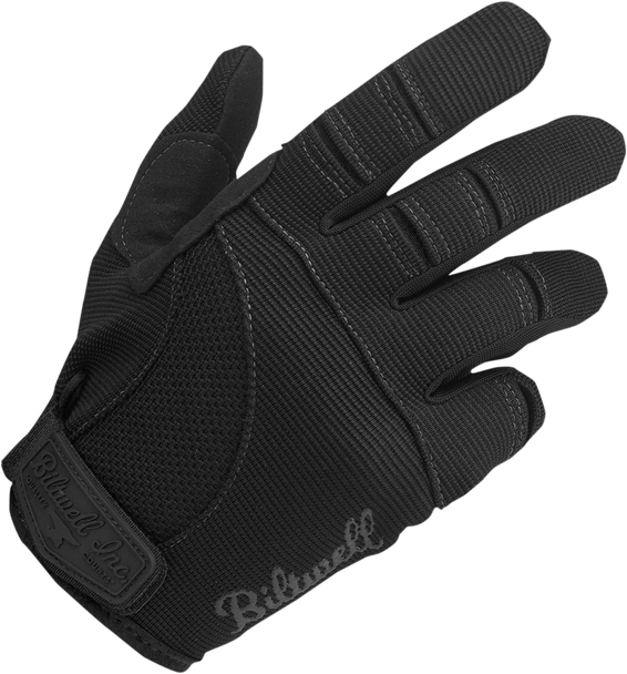 BILTWELL Moto Gloves - Black - Medium 1501-0101-003