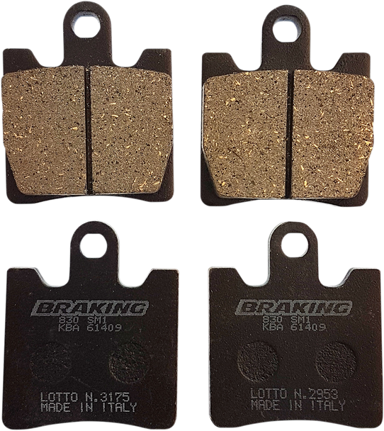 BRAKING SM1 Brake Pads - 830SM1 830SM1