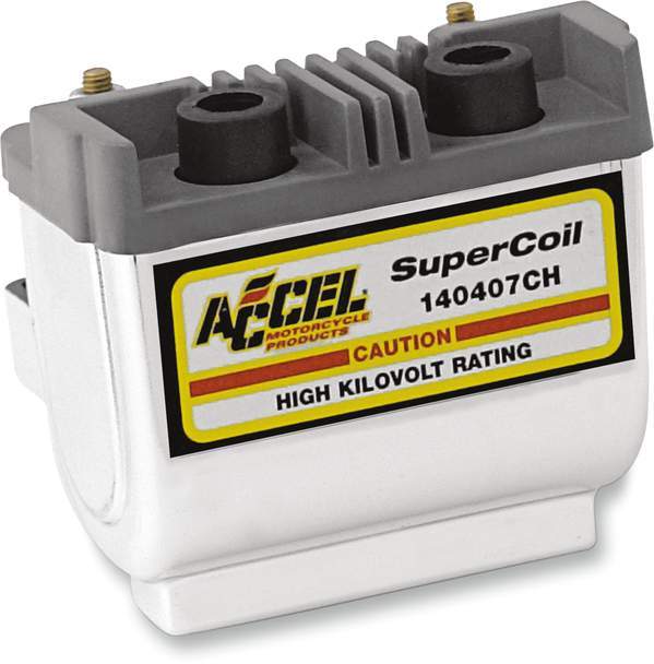 ACCEL Dual-Fire Super Coil - Harley Davidson - Chrome 140407CH