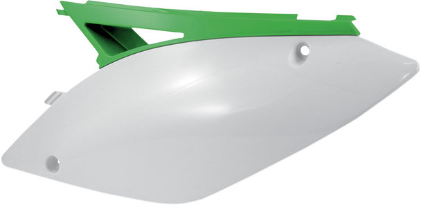 ACERBIS Side Panels - White/Green - KX450F 2141731050