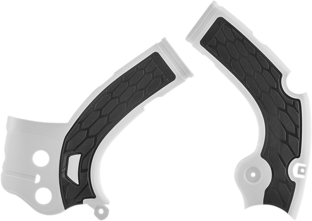 ACERBIS X-Grip Frame Guards - White/Black - YZF 2640271035