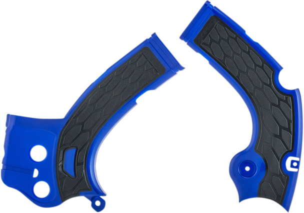 ACERBIS X-Grip Frame Guards - Blue/Black - YZF 2640271034