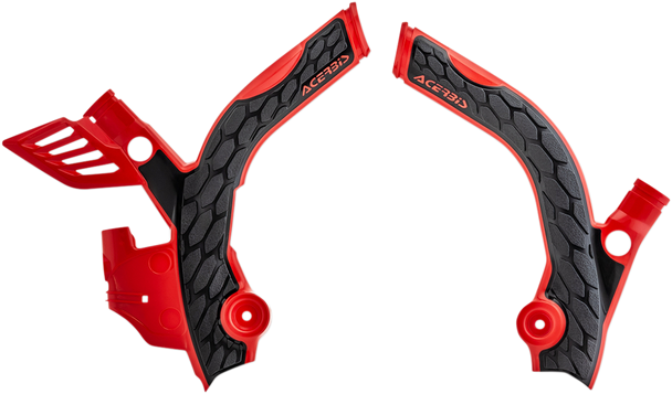 ACERBIS X-Grip Frame Guards - Red/Black - Beta 2742591018