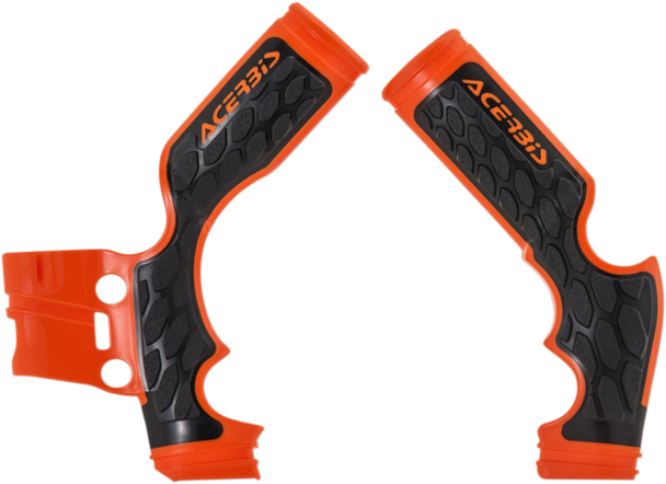 ACERBIS X-Grip Frame Guards - '16 Orange/Black 2688765225